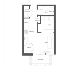 Floorplan Studio A